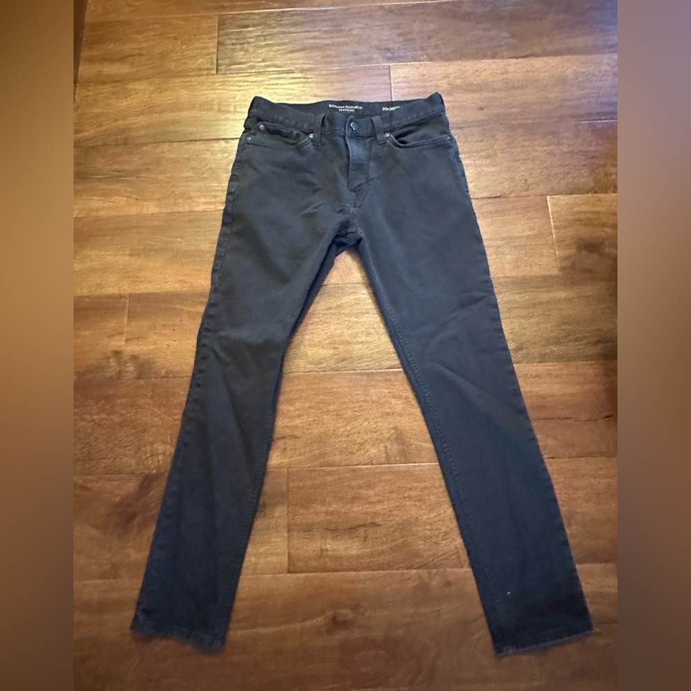 Men’s Banana Republic Traveler Black  Slim fit Jeans 30x 30